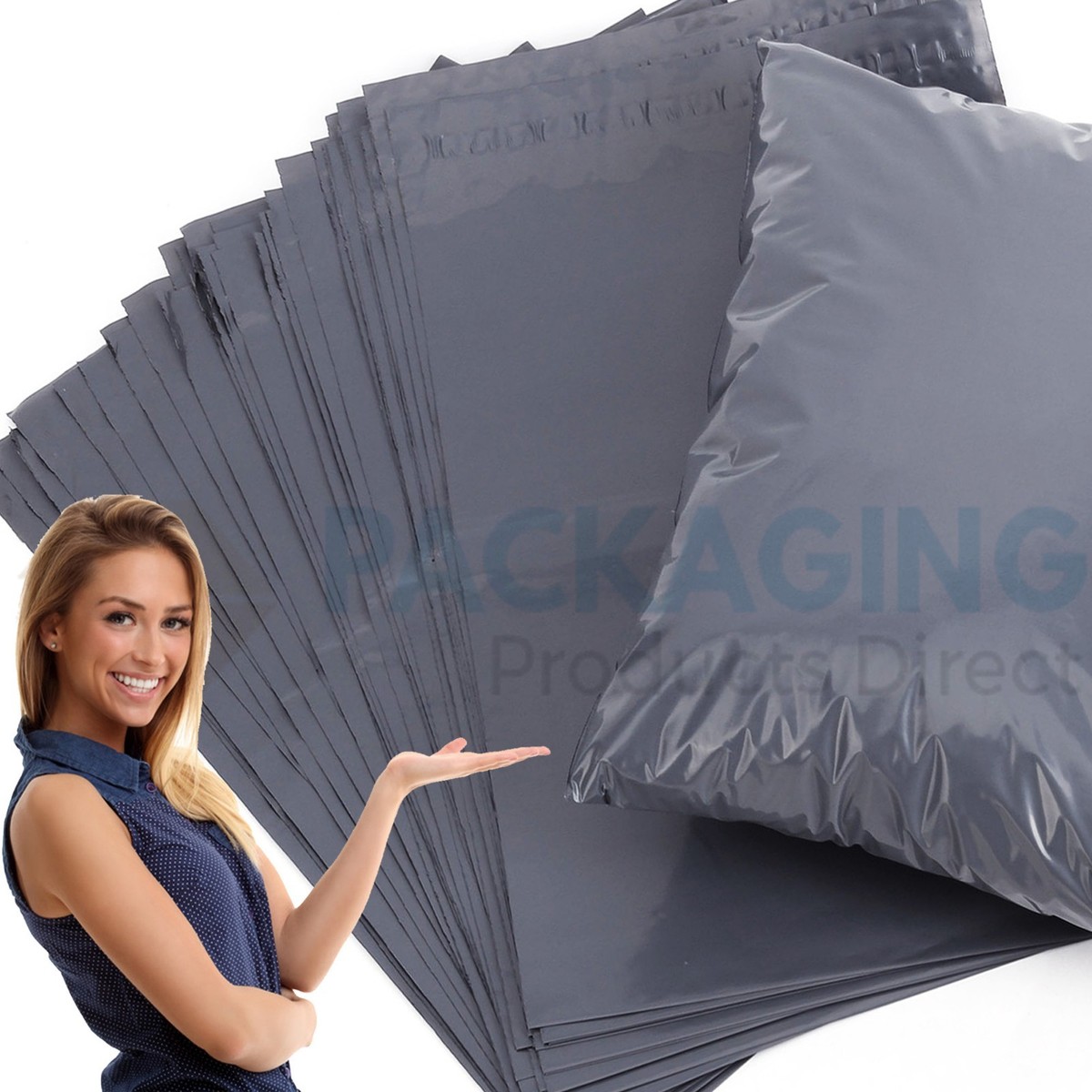 Round Mailing Tube Mailing Tubes Strong Coloured Mailing Bags - Self Seal Postal Bags In 6 Bright Colors (60 Micron) Poly Mailers 60 Micron - Foto 6