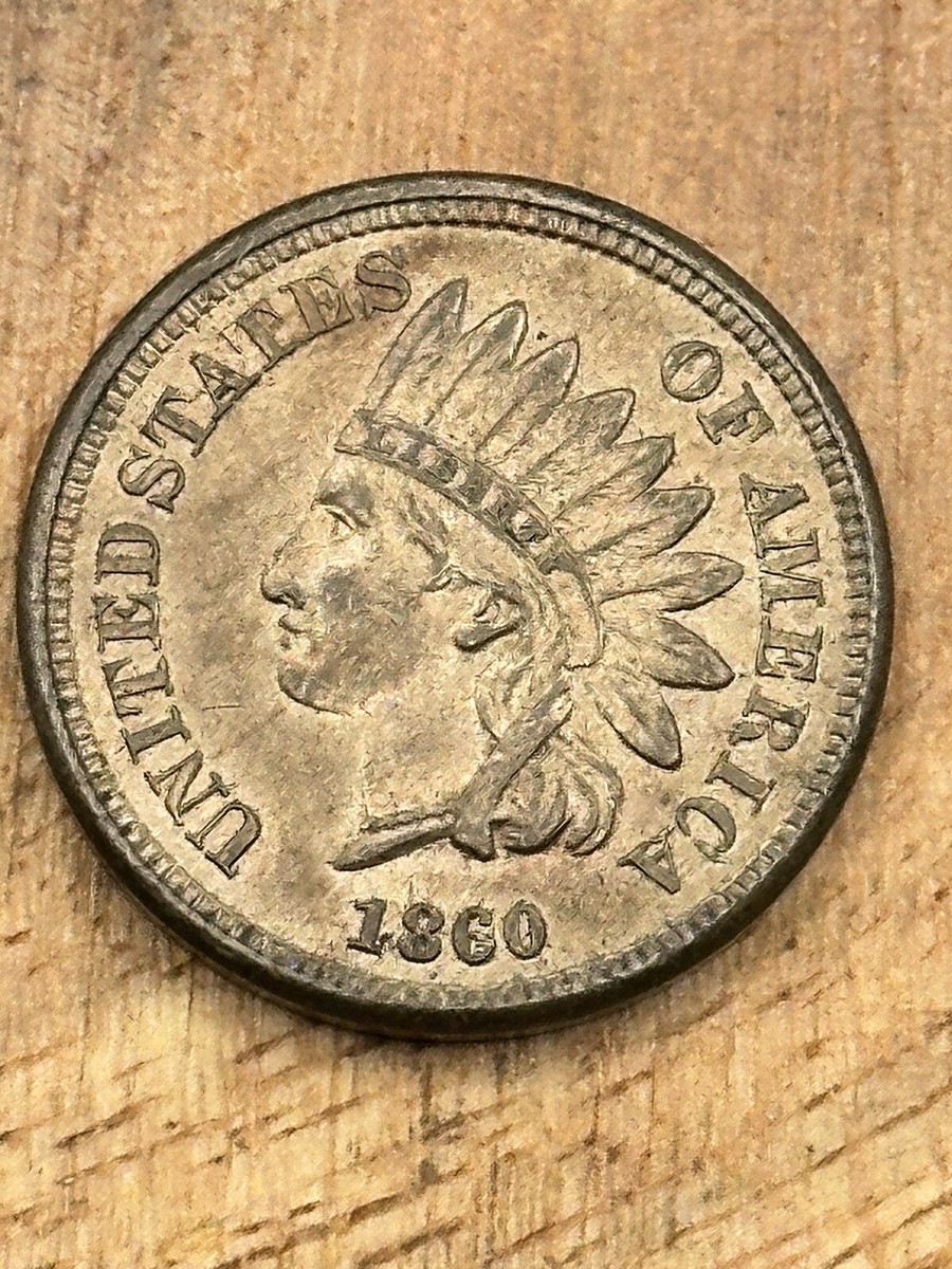 1860 Indian Head Cent Penny #6305 | eBay