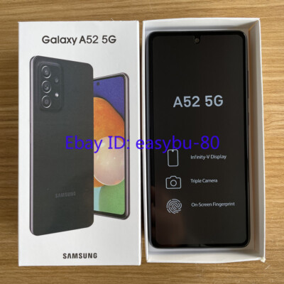 Unlocked Samsung Galaxy A52 5G SM-A526U 128GB 6GB 64MP 6.5