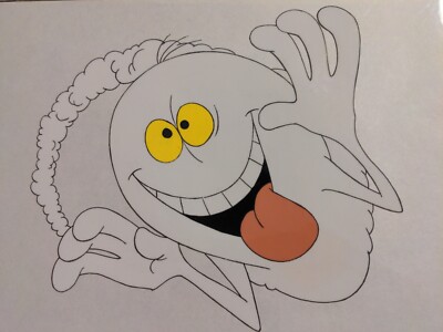 Vintage Groovie Goolies  Animation Cel Production Art MAIN TITLE cartoons HT