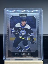 2021-22 O-Pee-Chee Platinum Marquee Rookies 132 Zach Werenski Blue Jackets Card