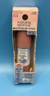 Physicians Formula Natural Defense Multicolor Stick 1711365 Soft Pink HTF