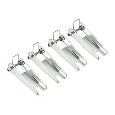 3 Inch Hook Safety Latch Kit, 4 Pack Metal Towing Hitch Replacement for