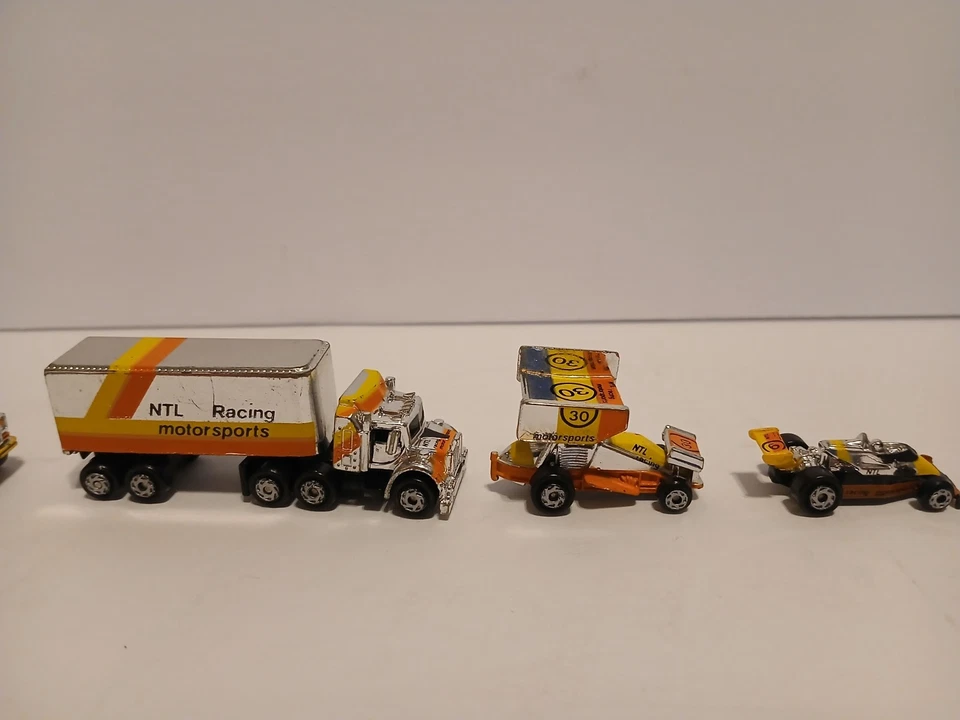 Micro Machines Classy Chromers Mixed Lot Of 7 NTL Racing Bus Truck  - Image 3 of 4
