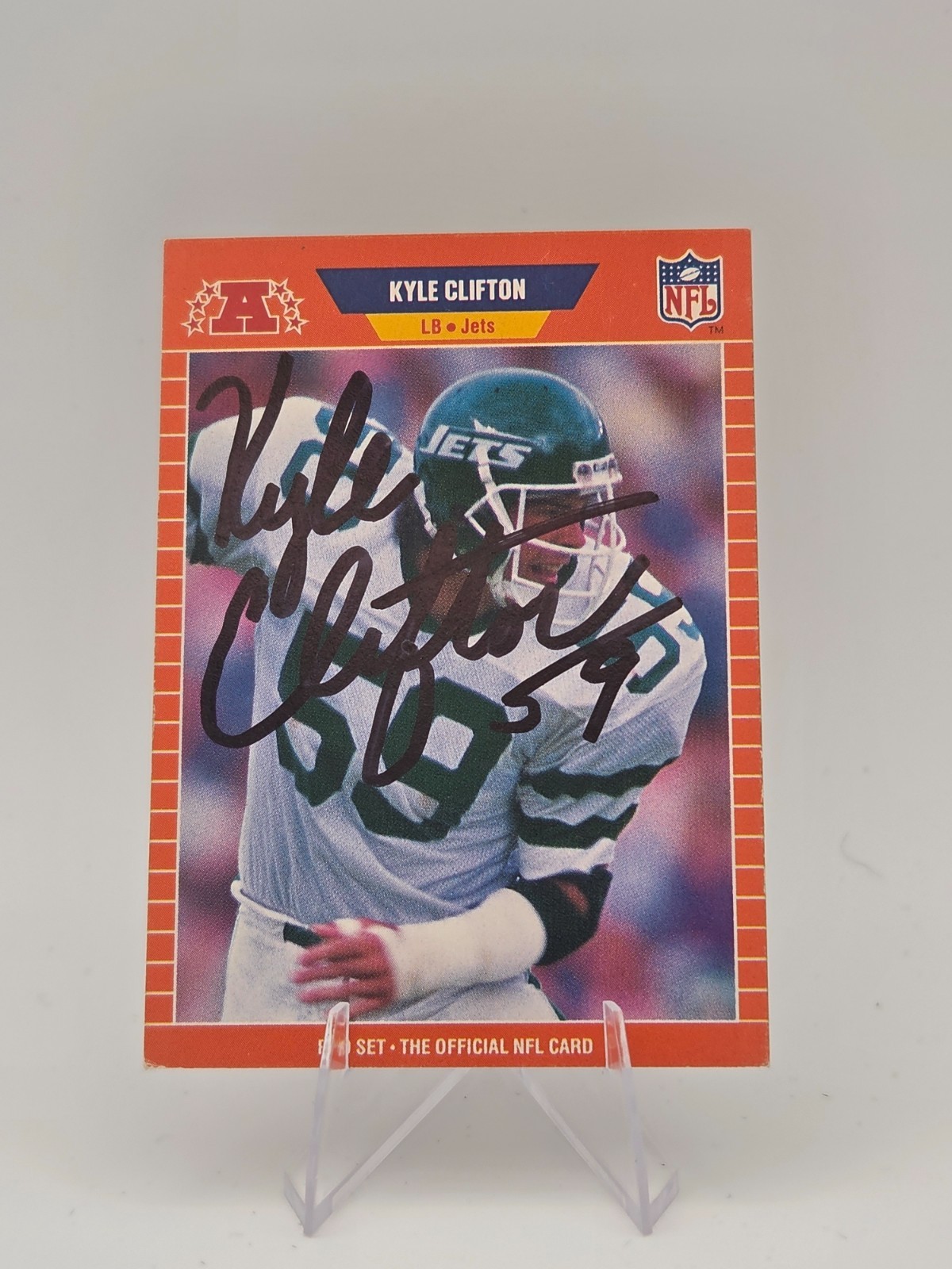 1989 Pro Set - Kyle Clifton #295 (RC)  AUTO