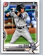 2021 Bowman #BP-33 Eddy Diaz Prospects