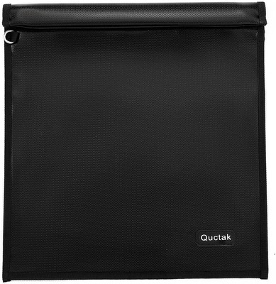 Large Faraday Cage (13.8'' X 17.7''), Fireproof 13.8''X17.7'', Black 