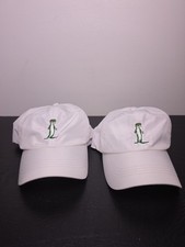 VTG 2 - GEICO Gecko Strapback Baseball Hat White Performance Golf Port Authority