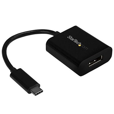 StarTech CDP2DP USB-C to DisplayPort Adapter 4K 60Hz Black
