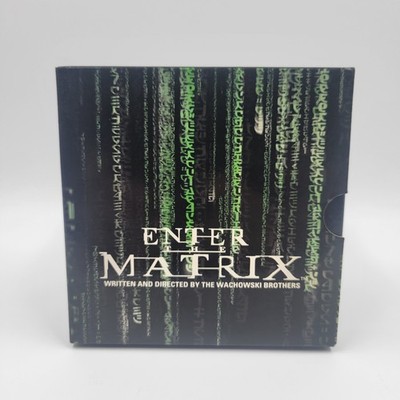 Enter the Matrix Video Game 4-Disc Set (PC, 2003) - CIB No Scratches!