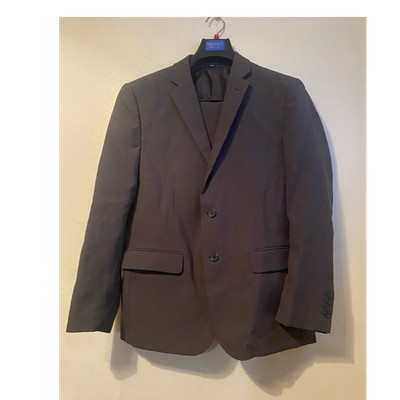 Monaco Retro Paris Charcoal 2-Piece Slim Fit Suit 40S Jacket 34W Pants