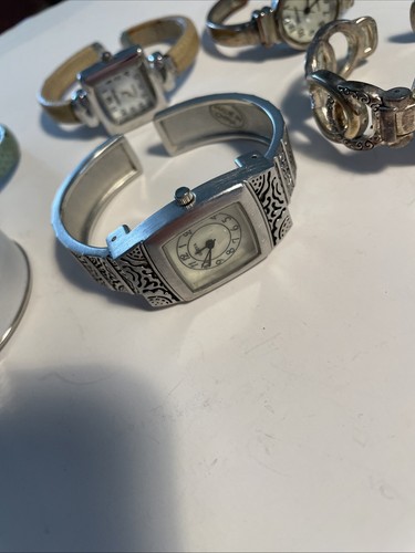 Lot Of 6 Women's Junk Drawer Geneva Watches Cuff - Picture 3 of 24