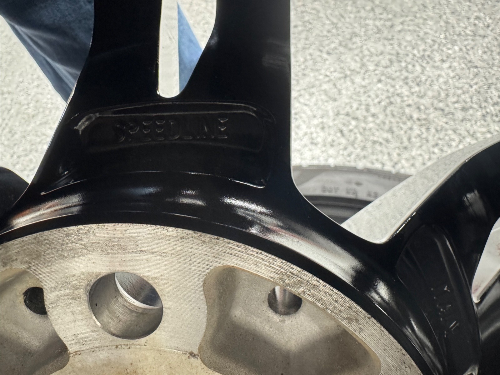 Lamborghini Rear Wheel OEM Gloss Black (single wheel sale)