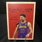 LUKA DONCIC CRACKER JACK BALL PLAYERS LAKERS SP RARE CARD Mint HIT