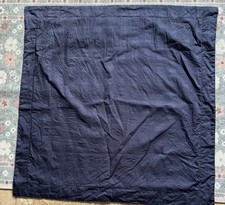 Ralph Lauren Cotton Blue Cross Pattern Euro Shams