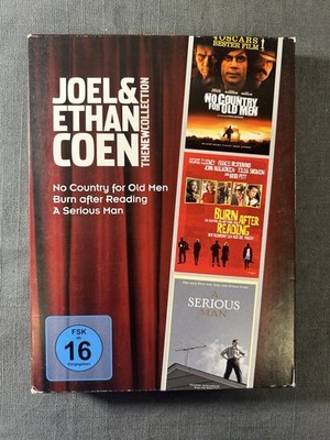 Joel & Ethan Coen Collection 3 Filme DVD Box No Country Burn After Reading 12