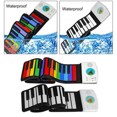 Roll Up Piano Electric Digital Folding Student Toy Electronic Organ Gifts