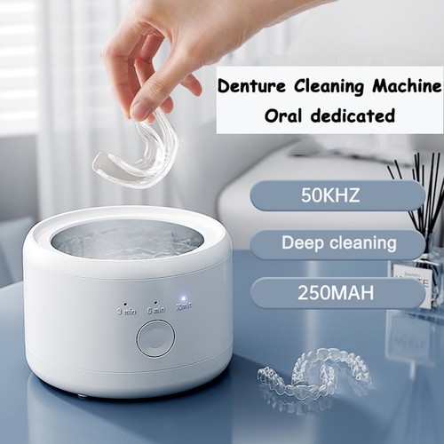 Portable Ultrasonic Retainer Cleaner Machine for Dentures Retainer Mouth1449 - Imagen 3 de 8