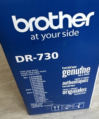Brother DR730 Genuine/Original Drum Unit - Black - NEW - SEALED - 第 5/5 張圖片