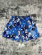 Eric Emanuel  EE Hawaiian Blue Basic Men's Shorts Size Medium