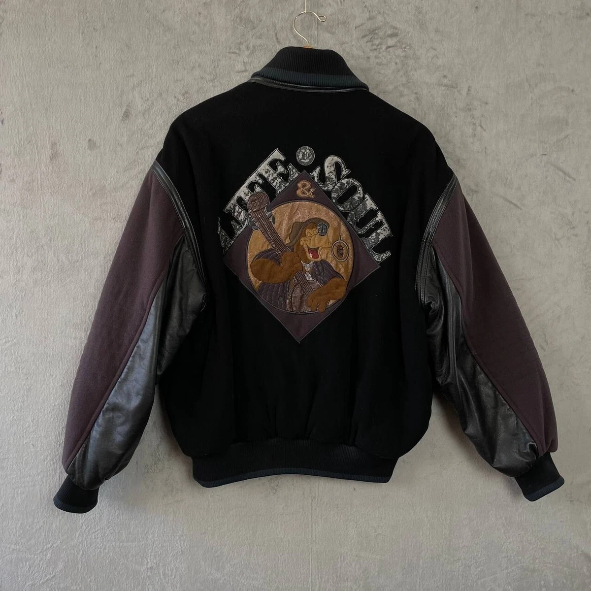 Iceberg Leather Outer Shell Black Coats, Jackets & Vests for Men