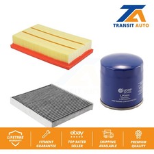 Air Cabin Engine Oil Filters (3 Total) Kit For Volkswagen Jetta Taos KFM-104200