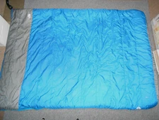 THE NORTH FACE DOLOMITE DOUBLE LONG 20F VIBRANT BLUE 83X57 SLEEPING BAG       A3