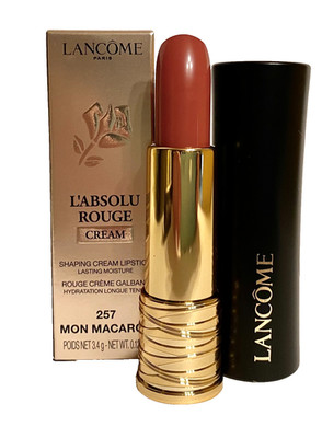 Lancome L' Absolu Rouge  Intimate Lipstick ~ 257 Mon Macaron NIB