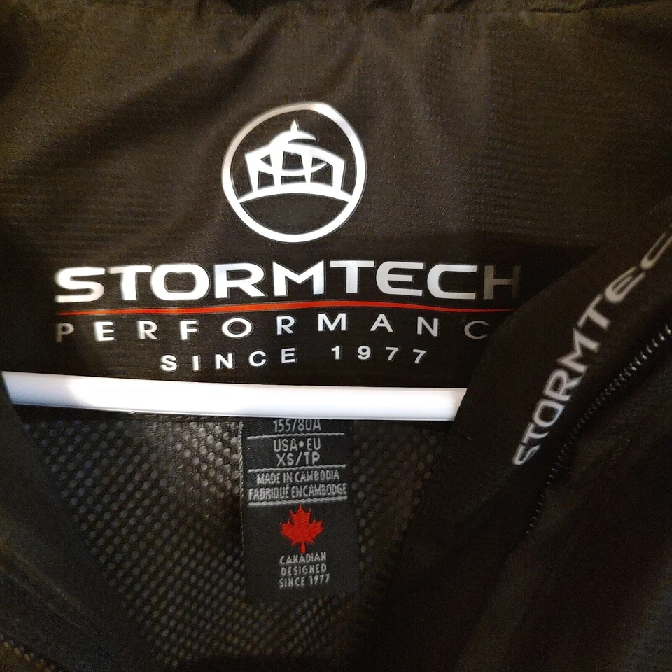 StormTech Jacket Men's XS Black Performance Full Zip Houston Super Bowl Logo - Image 4 of 4