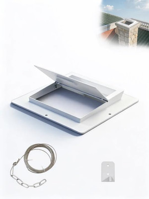 Chimney Seal Tight Damper 13''x13'' - Ultimate Protection from Elements