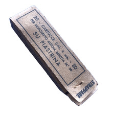 1943 SCATOLINA VUOTA CARTUCCE MAB REGIO ESERCITO ITALIANO WWII NO SCAVO RSI