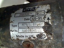 Démarreur Rover 820