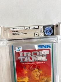 NES Iron Tank: The Invasion of Normandy SEALED WATA GRADED 9.4 A Nintendo 1988