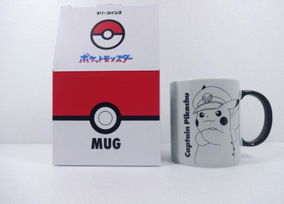 Pokemon Captain Pikachu Mug Cup 3COINS Japan Limited Official Pokemon Goods