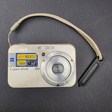 Sony Cyber-shot DSC-N2 10.1MP Digital Camera w/2x New Batteries Charger Bundle