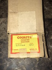OHMITE 2332A Power Rib Resistor 2.8 Ohms NEW!!! NOS 18” X 2” Made In USA