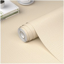 Textured Beige Contact Paper for Cabinets - Vinyl Wallpaper