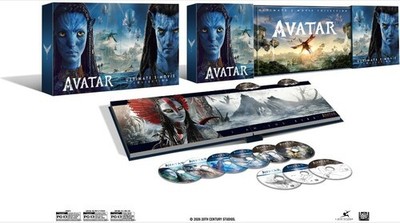 Avatar: Ultimate 3-Movie Edition [New 4K UHD Blu-ray] Ltd Ed, With Blu-Ray, 4K