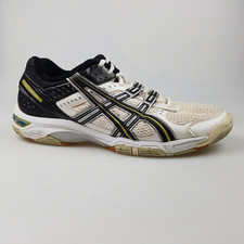 Men's ASICS 'Gel Rocket' Sz 8.5 US Volleyball Shoes White | 3+ Extra 10% Off