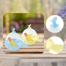 Bird Bath for Cage Pet Supplies Bird Bathtub for Conure Lovebirds Parakeet