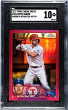 2023 Topps Chrome Update #USC67 Mitch Garver Magenta Ref. /399 SGC 10