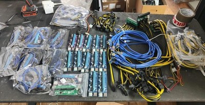 BOX USB 3.0 PCI-E Express 1x auf 16x Riser Karten Adapter Mining GPU Erweiterung