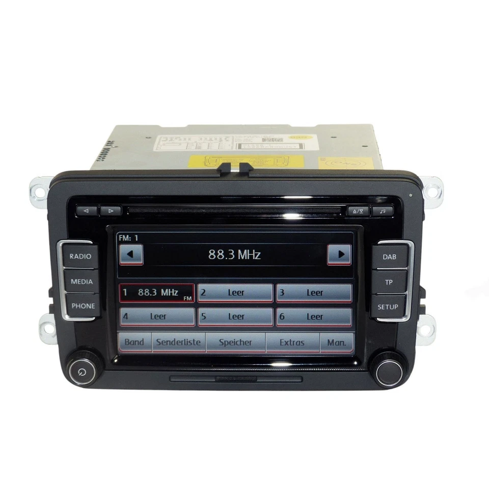 VW RCD 510 Radio DAB+ Autoradio mit Code VW Golf 6 VI Beetle 5C Eos Scirocco - Bild 4 von 4