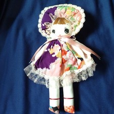 Bunka Puppe Bunka Heldenpuppe lila Kleid H28 ...