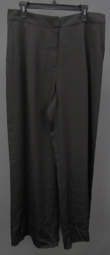 Pantaloni FRENCH CONNECTION Harlow raso gamba dritta prezzo al pubblico consigliato $128 taglia 12 # TR 2886 Bl - Foto 5 di 8