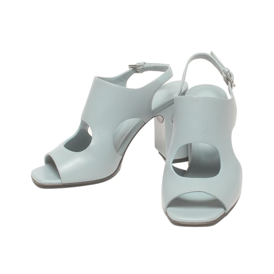 Hermes Electra 90 Sandal Back Strap Sling Womens Size 37 Damage Code d70