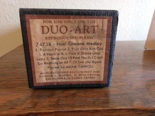 DUO ART Roll #74738 Recut