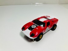 AUTO-WORLD '66 FORD GT-40  RED / WHITE  BRAND NEW   for Aurora AFX Tyco