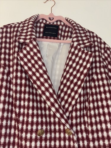 Nuevo con etiquetas Abrigo Chaqueta Bloomchic Para Mujer Talla Grande 2XL Boho Chic Rojo Indie Folk 22-24 - Imagen 6 de 10