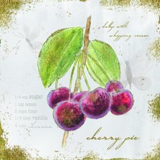 Ceramic Backsplash Tile Mural Fruit Kitchen/Bathroom - Garden Treasures IV